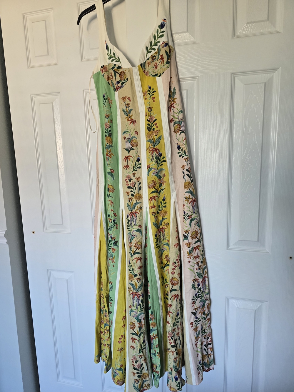 NWT FARM Rio Delicate Floral Stripe Sundress Size M - Picture 3 of 9